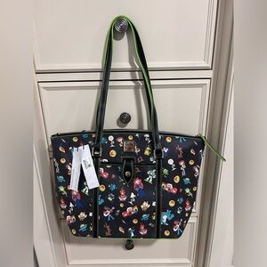 pixar dooney & bourke leather tote